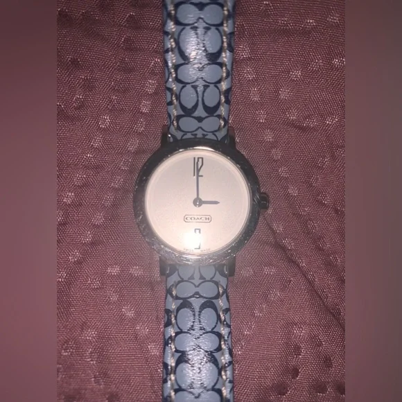 Coach | Accessories | Womens Coach Watch 27 With Blue Coach  display picture 3